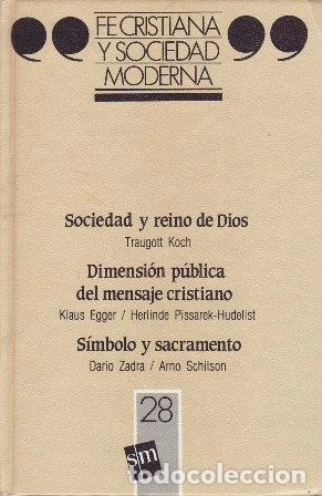 Libros: Fe cristiana y sociedad moderna 28- 9788434828063