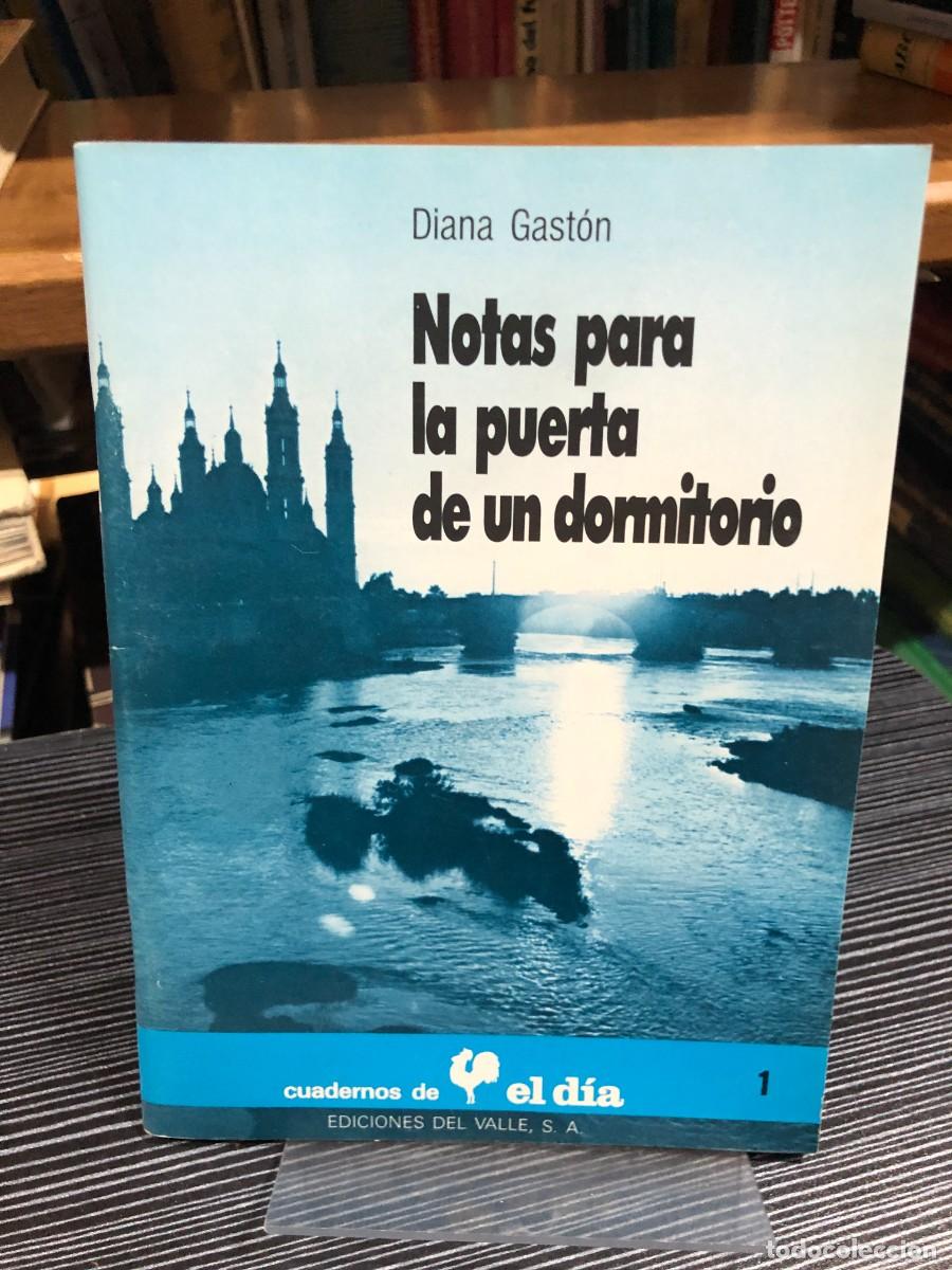 Libros: Notas para la puerta de un dormitorio Diana Gast&oacute;n