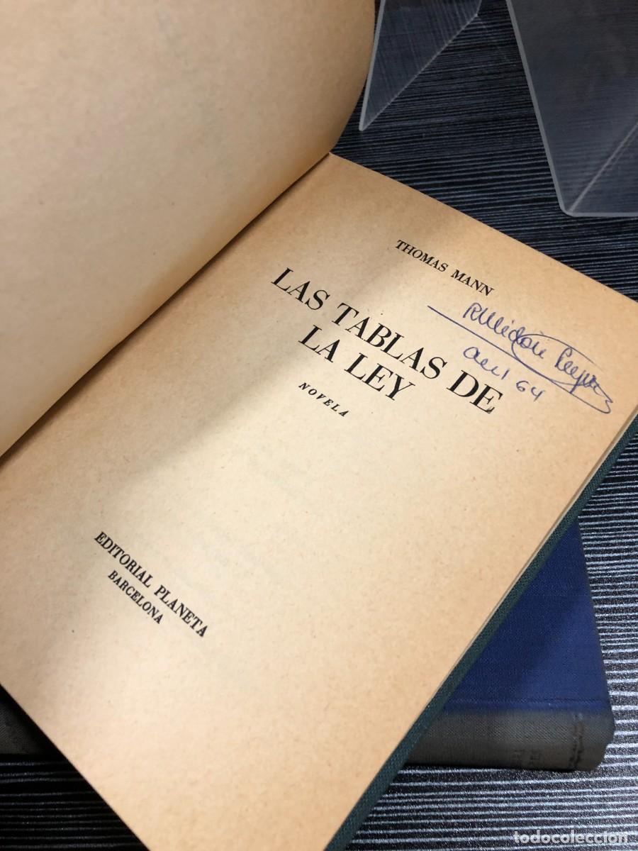 Libros: Las tablas de la ley Thomas Mann - Foto 2