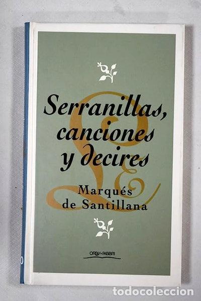 Livros em segunda m&atilde;o: Serranillas, canciones y decires- 9788440215901