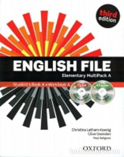B&uuml;cher: English File 3rd Edition Elementary. MultiPack a with iTutor and iChecker- 9780194598668