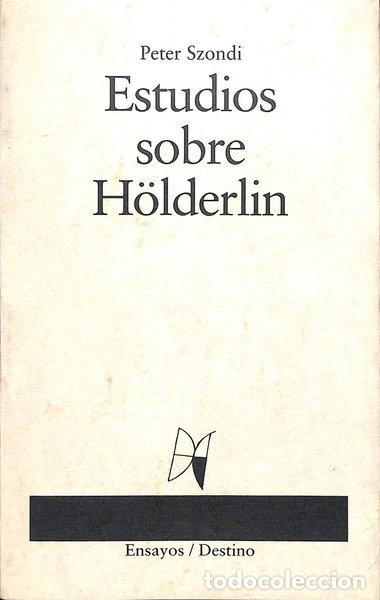 Libros: Estudios sobre H&ouml;lderlin- 9788423321377