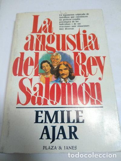 Libros: La angustia del Rey Salom&oacute;n- 9788401303142