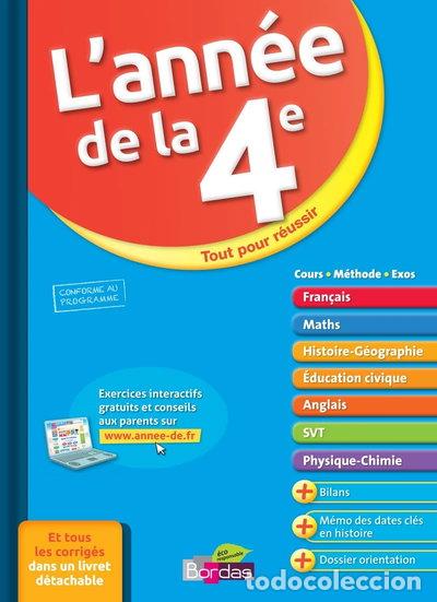 Libri di seconda mano: L'ann&eacute;e de la 4e- 9782047319550