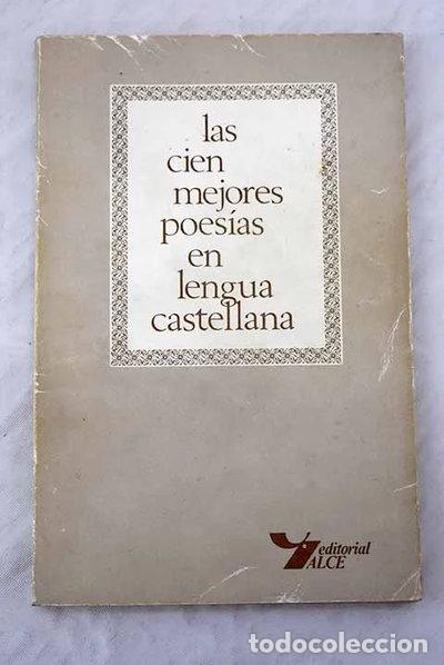 Livros em segunda m&atilde;o: Las cien mejores poes&iacute;as en lengua castellana- 9788485262397
