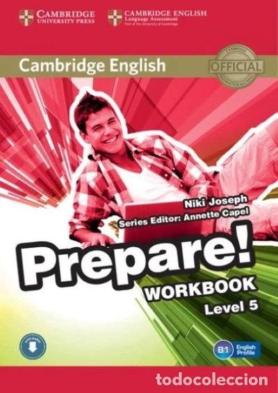 Libros: Cambridge English Prepare! Level 5 Workbook with Audio- 9781107497870