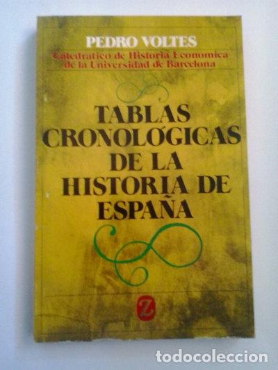 books: Tablas cronol&oacute;gicas de la historia de Espa&ntilde;a- 9788426117229