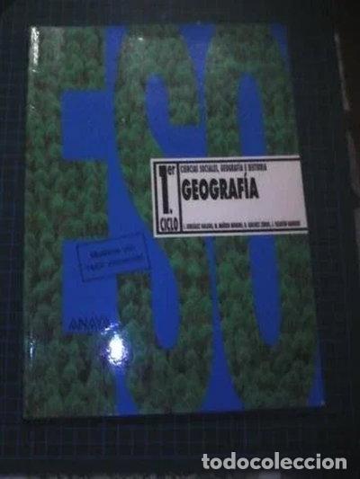 Livros em segunda m&atilde;o: Geograf&iacute;a, eso, 1 ciclo- 9788420767918
