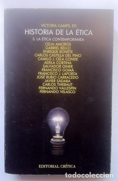 Livres: La &Eacute;tica Contempor&aacute;nea- 9788474234268