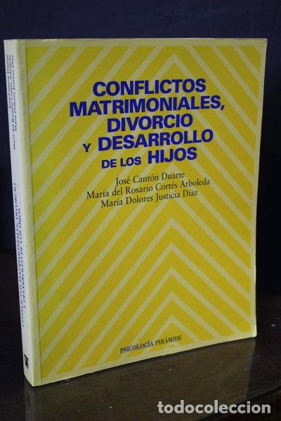 Libros: Conflictos matrimoniales, divorcio y desarrollo de los hijos- 9788436814347