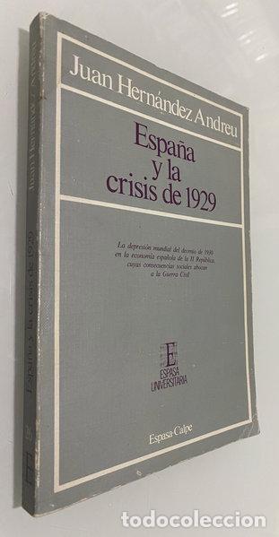B&uuml;cher: Espa&ntilde;a y la crisis de 1929- 9788423965267