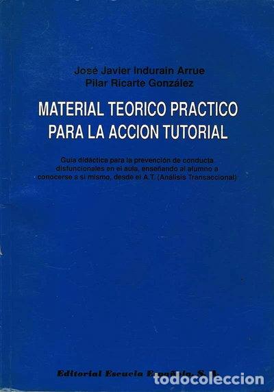 Libros: Material Te&oacute;rico Pr&aacute;ctico para la Acci&oacute;n Tutorial- 9788433105394