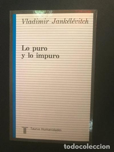 B&uuml;cher: Lo puro y lo impuro- 9788430601752