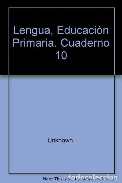 Libros: Cuaderno de lengua 10 primaria- 9788423646531