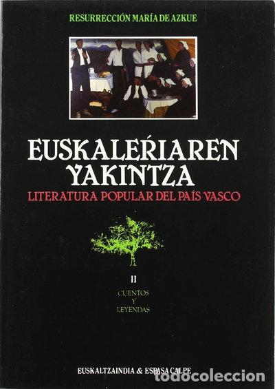 Libri di seconda mano: Euskalerriaren Yakintza II- 9788423925520
