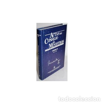 books: Actas del Consejo de Ministros. Fernando VII (1828)- 9788474710953