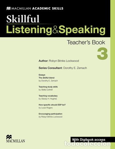 books: Skillful Listening and Speaking Level 3 Teacher's Book- 9780230430020