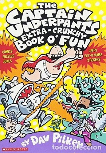 Libros: The Captain Underpants Extra-Crunchy Book o' Fun- 9780439267618