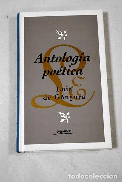 Livros em segunda m&atilde;o: Antolog&iacute;a po&eacute;tica- 9788440216236