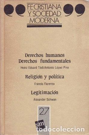 Livros em segunda m&atilde;o: Fe cristiana y sociedad moderna 27- 9788434828056