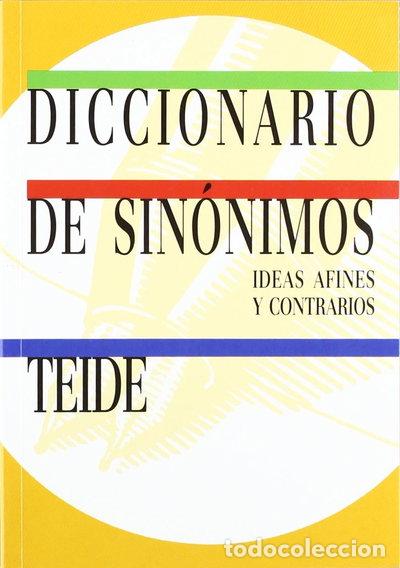 Libros: Diccionario de sin&oacute;nimos- 9788430770533