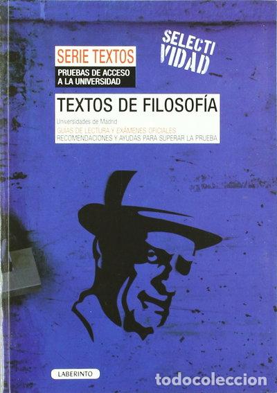 Livres: Textos de Filosof&iacute;a- 9788484834038