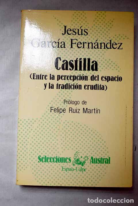 B&uuml;cher: Castilla : (entre la percepci&oacute;n del espacio y la tradici&oacute;n erudita).- Garc&iacute;a Fern&aacute;ndez, Jes&uacute;s
