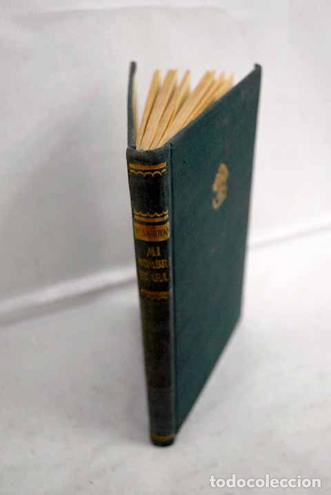 books: Mi nombre es Aram: Saroyan, William.- Saroyan, William
