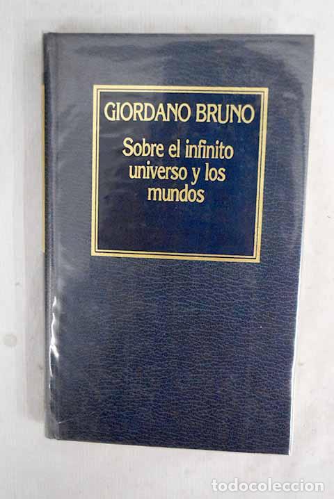 books: Sobre el infinito universo y los mundos.- Bruno, Giordano
