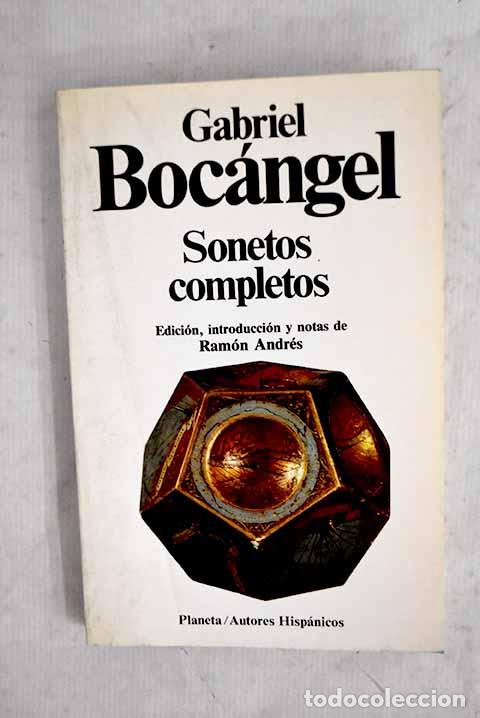 Libros: Sonetos completos: Boc&aacute;ngel y Unzueta, Gabriel.- Boc&aacute;ngel y Unzueta, Gabriel