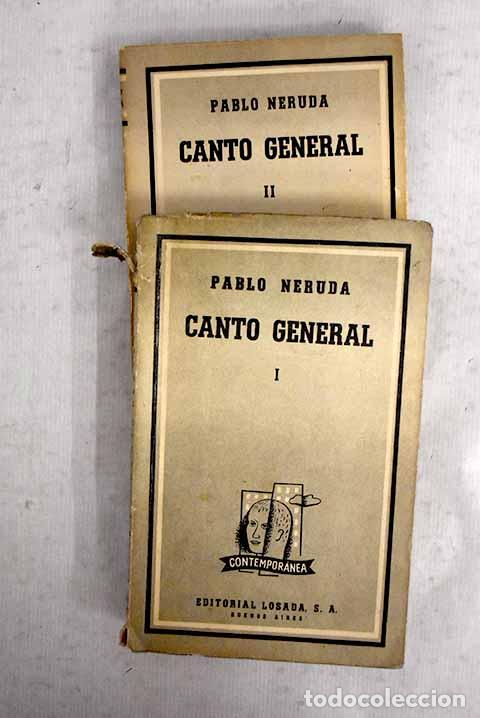 Livres: Canto general: Neruda, Pablo.- Neruda, Pablo