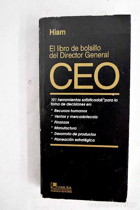 Libri di seconda mano: El libro de bolsillo del director general CEO.- Hiam, Alexander
