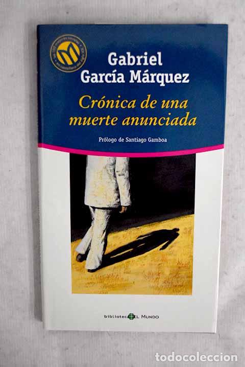 books: Cr&oacute;nica de una muerte anunciada.- Garc&iacute;a M&aacute;rquez, Gabriel