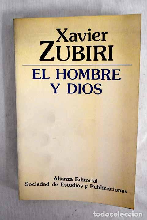 Livros em segunda m&atilde;o: El hombre y Dios: Zubiri, Xavier.- Zubiri, Xavier