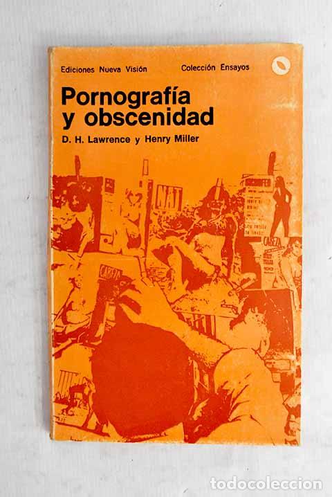 Livros em segunda m&atilde;o: Pornograf&iacute;a y obscenidad.- LAwrence, D. H.