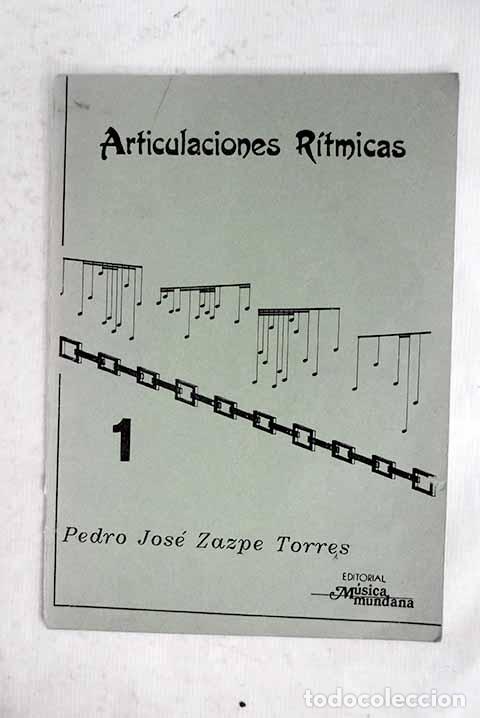 Livros em segunda m&atilde;o: Articulaciones r&iacute;tmicas, 1.- Zazpe, Pedro Jos&eacute;