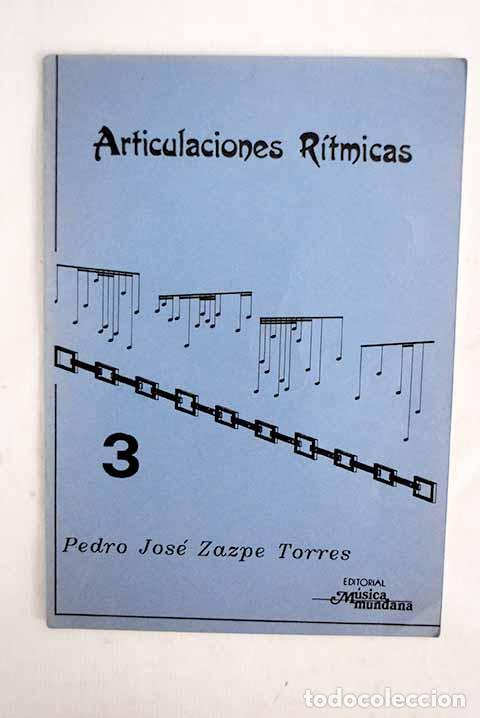 Livros em segunda m&atilde;o: Articulaciones r&iacute;tmicas, 3.- Zazpe, Pedro Jos&eacute;