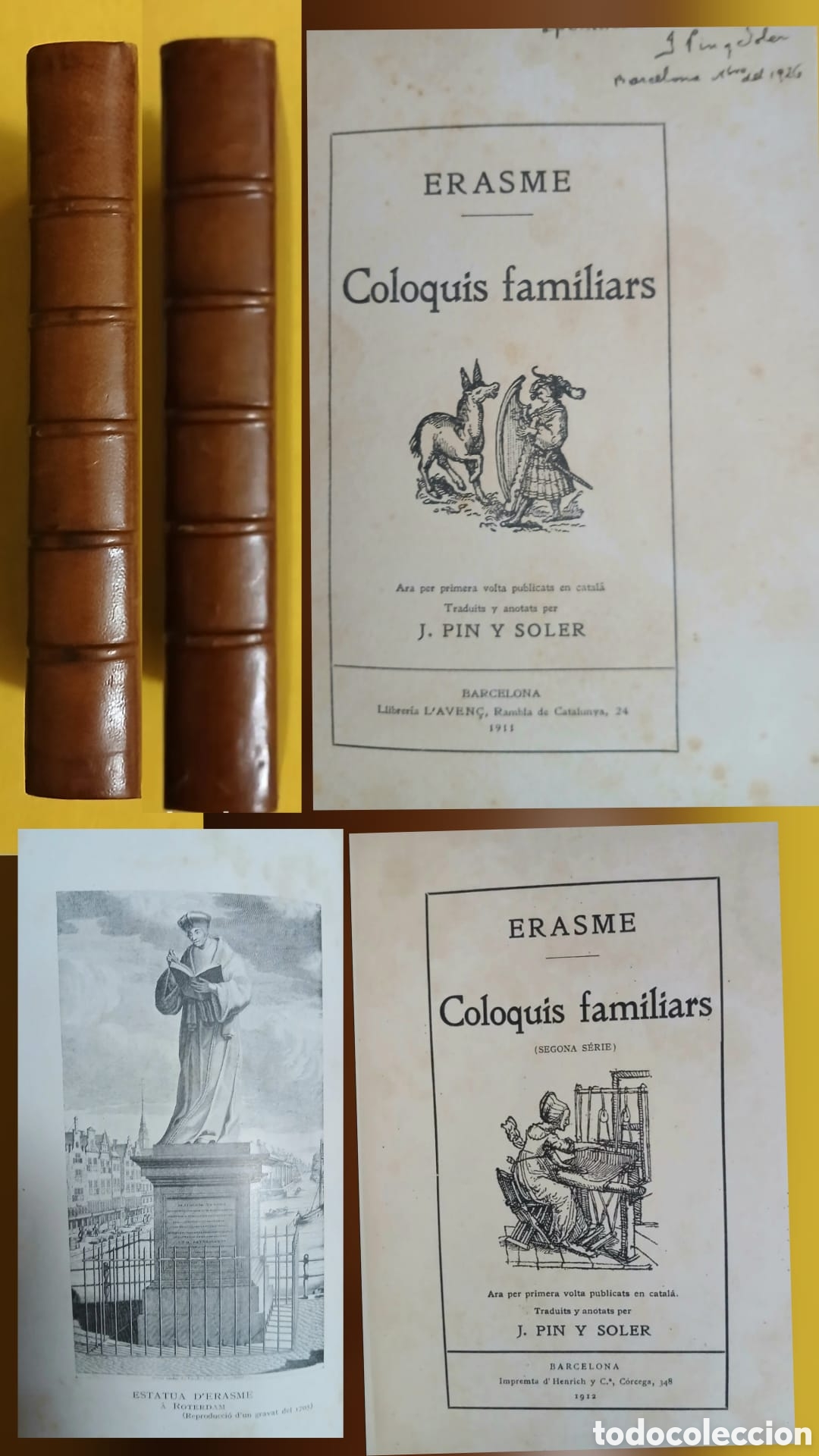 Libros: Erasme coloquis familiara