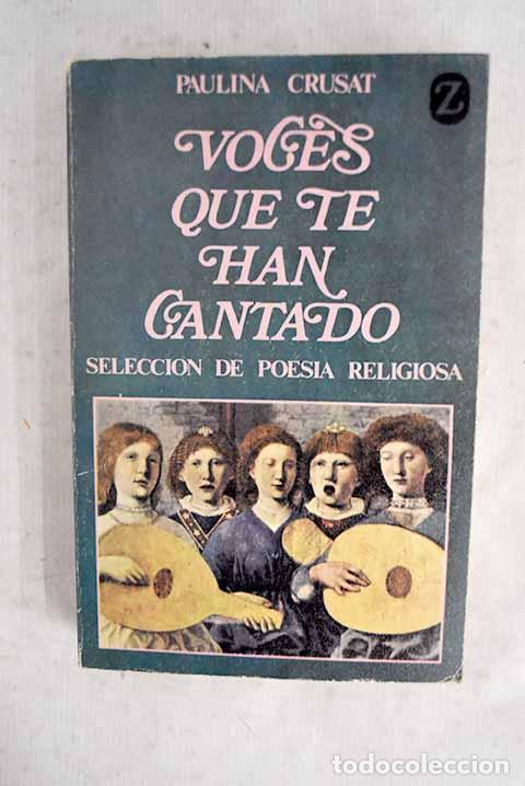 Livros em segunda m&atilde;o: Voces que te han cantado: selecci&oacute;n de poes&iacute;a religiosa