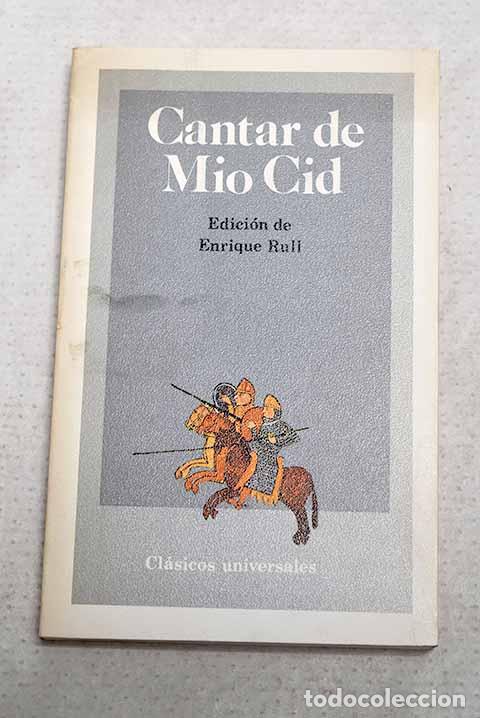 Libros: Cantar de Mio Cid: : Sociedad General Espa&ntilde;ola de Librer&iacute;a.