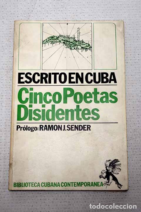 Libros: Escrito en Cuba: cinco poetas disidentes