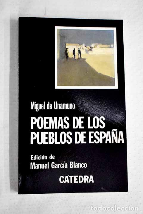 Libros: Poemas de los pueblos de Espa&ntilde;a.- Unamuno, Miguel de