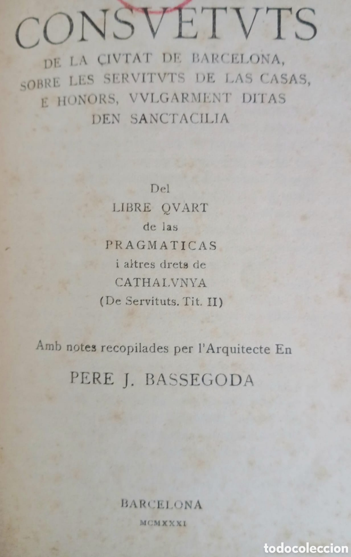 Libros: Consvetvts, J. Bassegoda - Foto 4