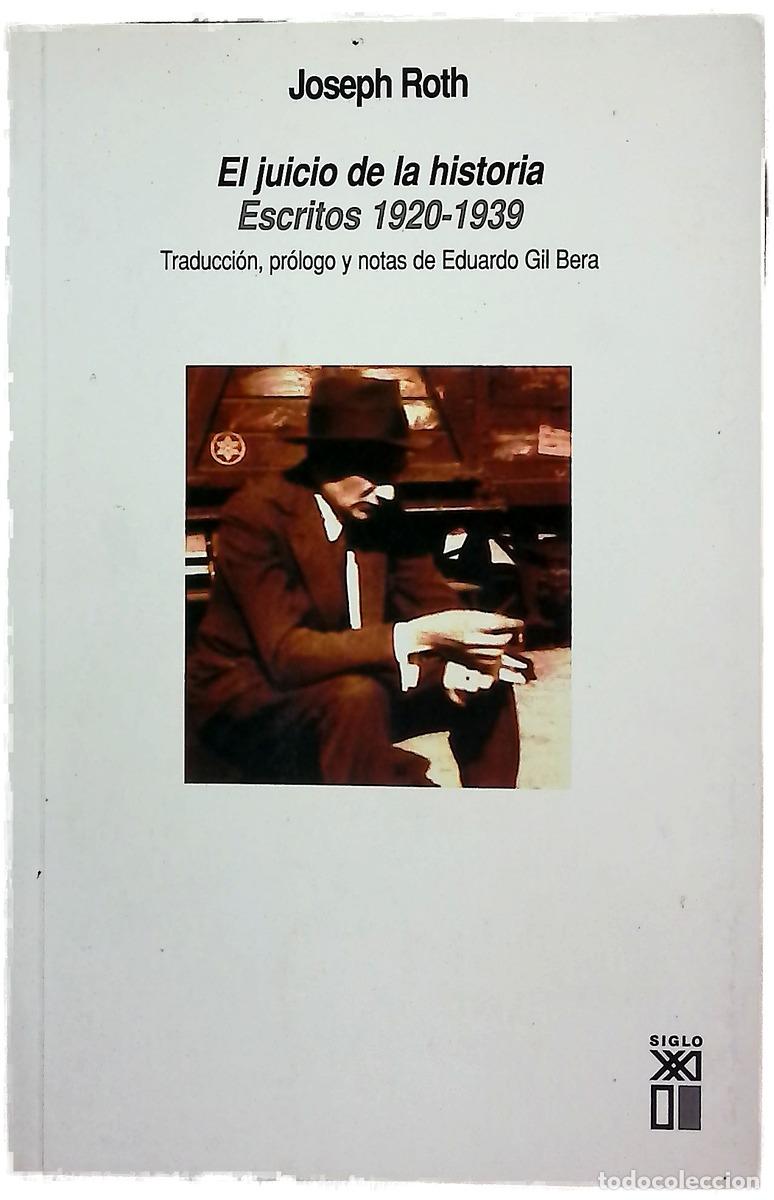 Libros: El juicio de la historia escritos 1920-1939