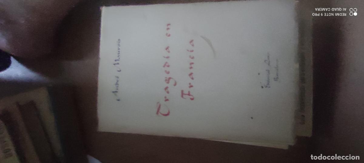 Libros: Maurois. Tragedia en Francia