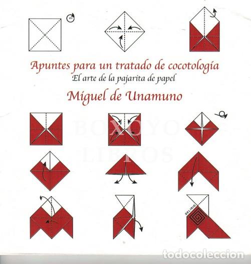 Livros em segunda m&atilde;o: UNAMUNO, Miguel de. Apuntes para un tratado de cocotolog&iacute;a. El arte de la pajarita de papel. Pr&oacute;logo