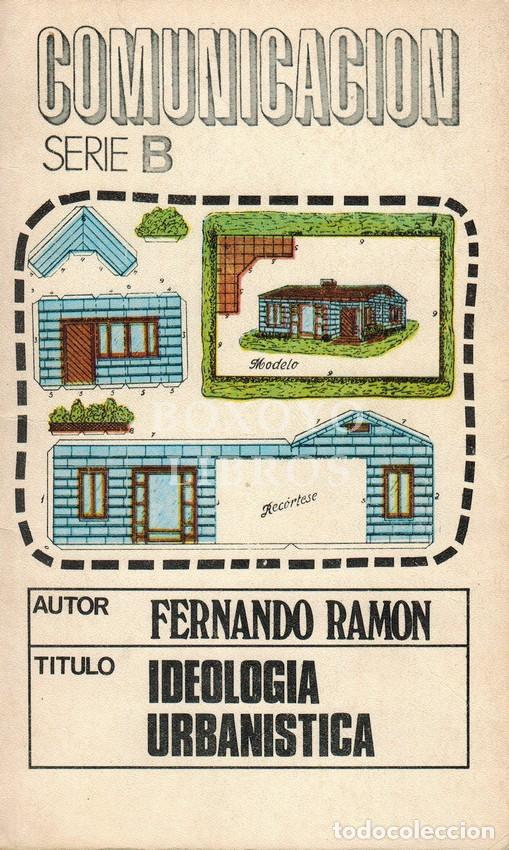 Libros: RAM&Oacute;N, Fernando. Ideolog&iacute;a urban&iacute;stica