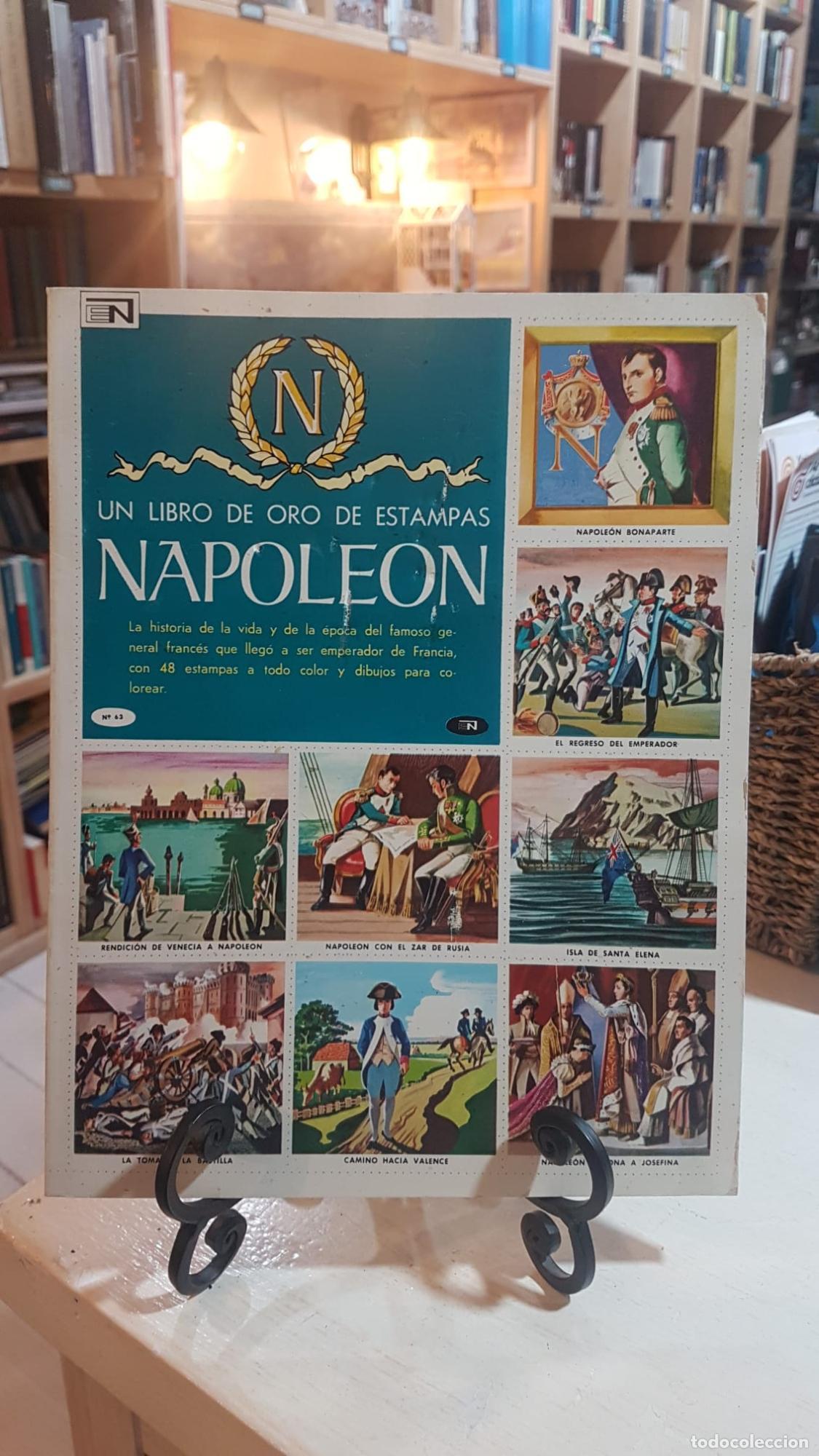 Libros: UN LIBRO DE ORO DE ESTAMPAS NAPOLEON -