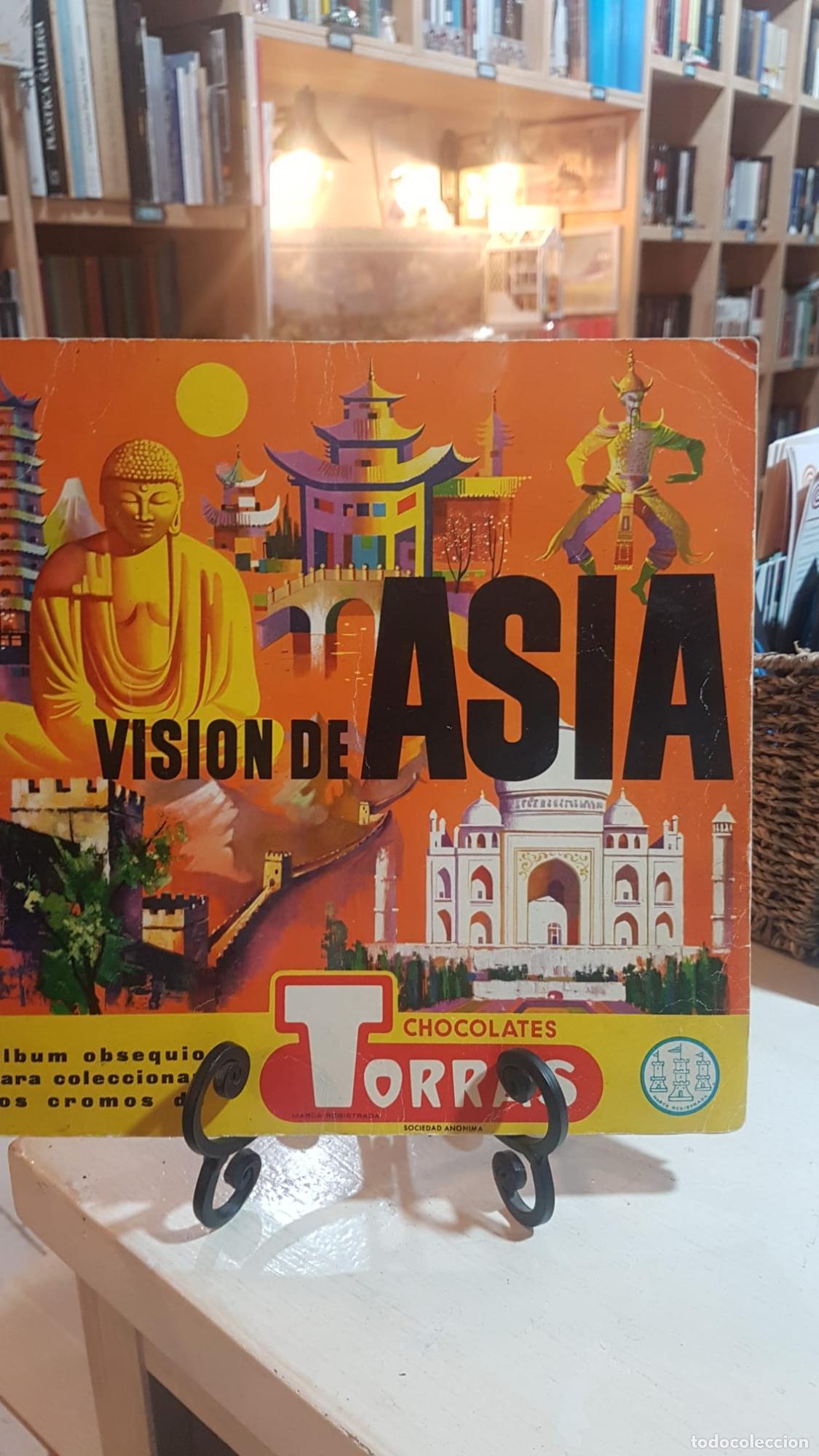 Libros: VISION DE ASIA - ALBUM COMPLETO - CHOCOLATES TORRAS -