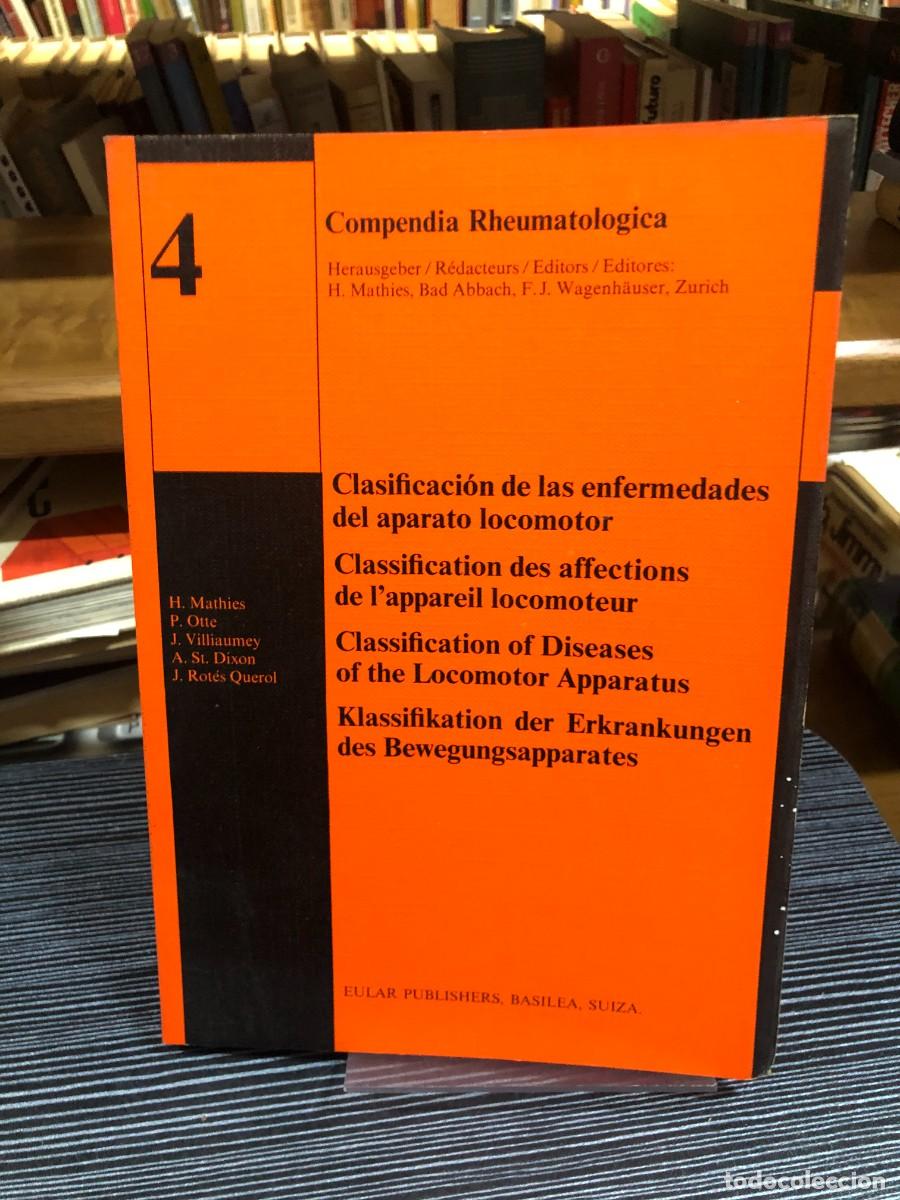 Libros: Compendia Rheumatologica 4: Clasificaci&oacute;n de las enfermedades del aparato locomotor